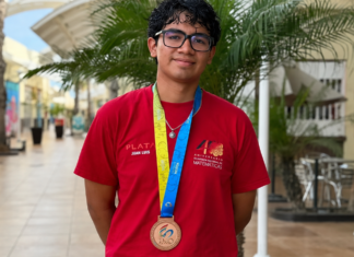 Orgullo histórico: Juan Luis se convierte en el primer sudcaliforniano en competir en la Olimpiada Internacional de Matemáticas