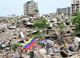 Sube a 2,645 la cifra de muertos por los terremotos en Venezuela