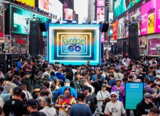 Pokémon GO celebra 10 años con una batalla masiva que tomó Times Square