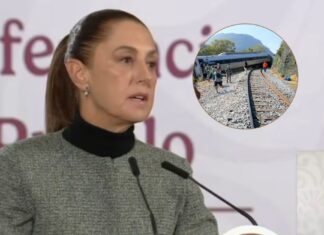 Sheinbaum descarta descarrilamiento total del Tren Interoceánico en Oaxaca