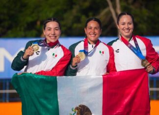 ¡Oro para Sinaloa! Luz Daniela Gaxiola conquista el título en velocidad por equipos