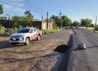 Lluvias colapsan colector en Federalismo y afectan el suministro de agua en Culiacán