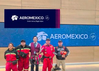 México envía equipo K-9 a Colombia tras terremoto de 7.4