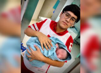 Nace bebé dentro de ambulancia de la Cruz Roja en Guasave durante traslado de emergencia