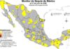 Sinaloa borra la sequía de su territorio y aparece en gris total en el mapa nacional