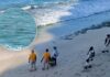 Reabren las playas de Mazatlán tras cuatro días de alerta por cocodrilo en el mar, pero persiste bandera roja