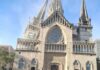 El sismo de 7.4 golpea a la Catedral de Manizales; parte de una torre colapsó