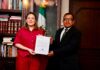 Yeraldine Bonilla pone a Efrén Martínez al frente de la Subsecretaría de Seguridad en Sinaloa