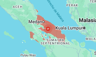 Sismo de 5.7 sacude el suroeste de Labuan, Indonesia; activan protocolos de emergencia