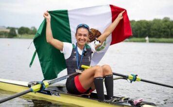 Kenia Lechuga hace historia: es campeona mundial de remo en Ámsterdam