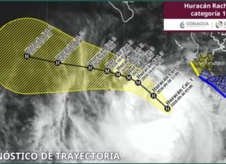 Huracán Rachel se fortalece y podría convertirse en categoría 3 durante las próximas horas