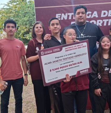 Ayuntamiento de Culiacán invierte 51.1 millones de pesos en infraestructura y becas deportivas durante su segundo año