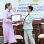 Cecilia Lavalle advierte sobre retrocesos en los derechos políticos de las mujeres durante conferencia en Sinaloa