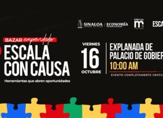Sinaloa invita al bazar “Escala con Causa” para impulsar emprendimientos de personas con discapacidad