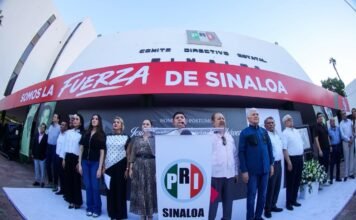 PRI Sinaloa rinde homenaje a Jesús Enrique Hernández Chávez y nombra la “Sala Presidentes” en su honor